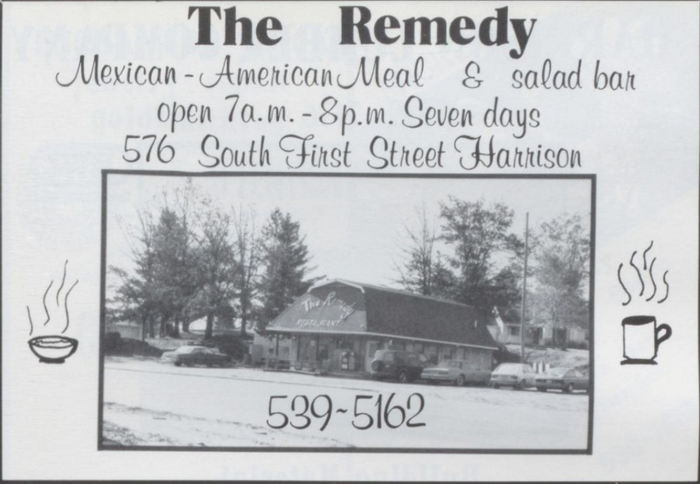 The Remedy - Old Yearbook Ad